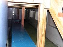 Supports under platform