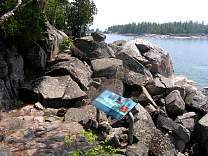 Almost at the Pictographs