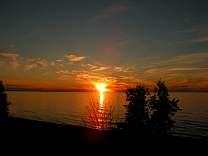 McLain State Park sunset