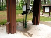 Pump at roadside park